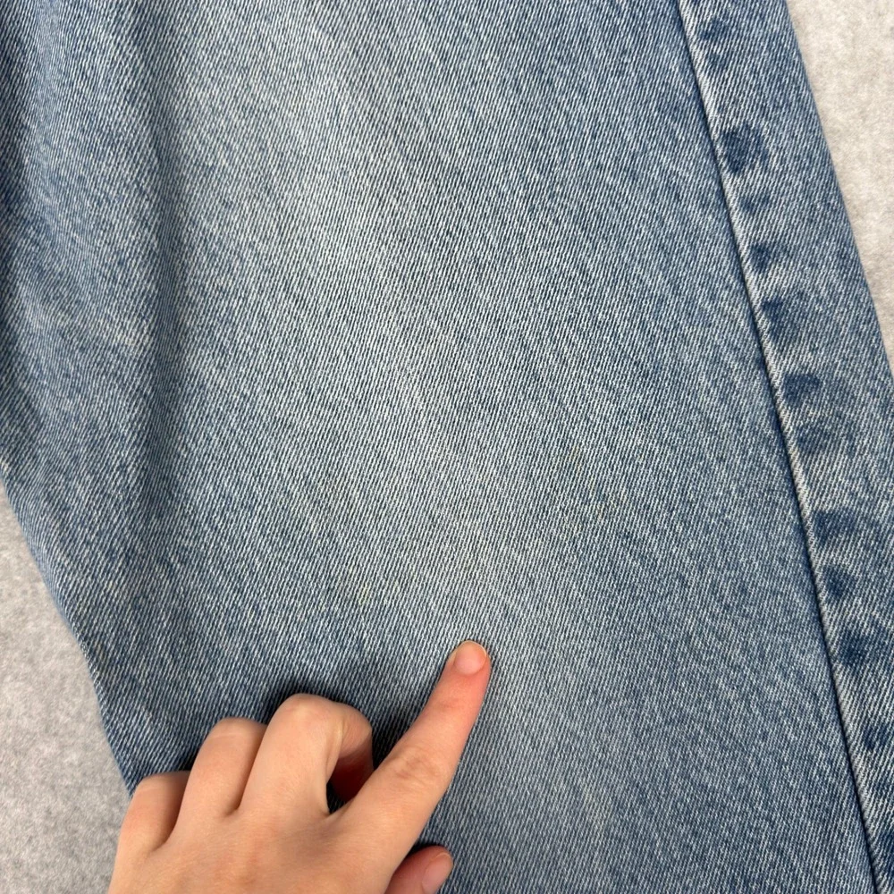 Vintage Ralph Lauren Relaxed Jeans Mens 34x32 Light Wash Blue Denim 100% Cotton